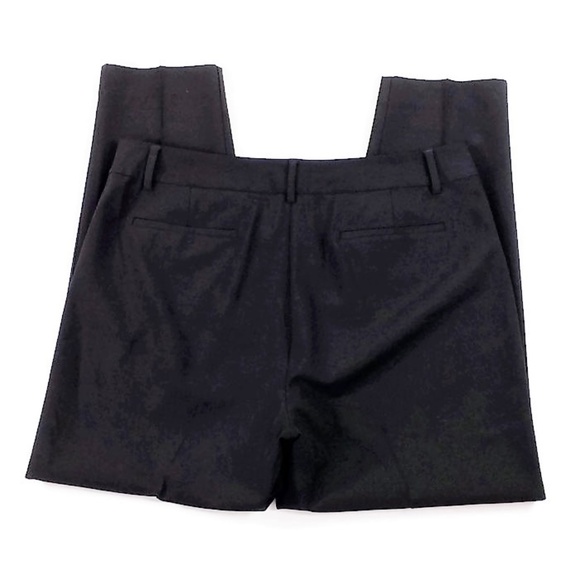 Eileen Fisher Black Mid Rise Ankle Dress Pants Womens Size MP Medium Petite - Picture 4 of 8